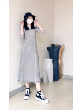 121さん（レディース・162cm）の春コーディネート