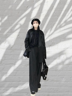 121さん（レディース・162cm）の冬コーディネート