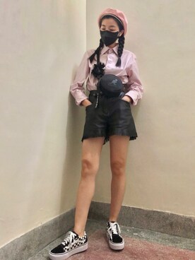 「SISLEY（シスレー）のアイテム」を使った、121さん（レディース・162cm）の秋コーディネート