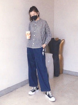 121さん（レディース・162cm）の春コーディネート