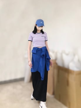 121さん(レディース・162cm)の春コーディネート