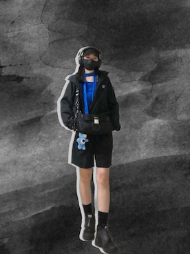 「アイテム（雑貨/ホビー）」を使った、121さん（レディース・162cm）の秋コーディネート