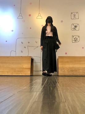 「PAZZO（パッゾ）のアイテム（Tシャツ/カットソー）」を使った、121さん（レディース・162cm）の秋コーディネート