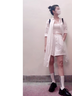 121さん（レディース・162cm）の夏コーディネート
