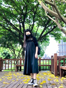 「アイテム（PC・スマホグッズ/家電、ホワイト系）」を使った、121さん（レディース・162cm）の夏コーディネート