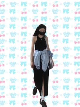 「アイテム（おもちゃ）」を使った、121さん（レディース・162cm）の秋コーディネート