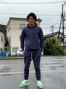 「Revival 90% Products by Varde77（リバイバルナインティパーセントプロダクツバイバルデセブンティセブン）のアイテム」を使った、Junichiさん（メンズ・173cm）の冬コーディネート