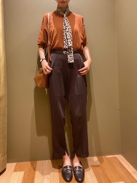 tanasさん（レディース・166cm）の秋コーディネート