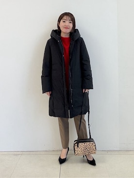 yoshiyaさん(レディース・155cm)の冬コーディネート