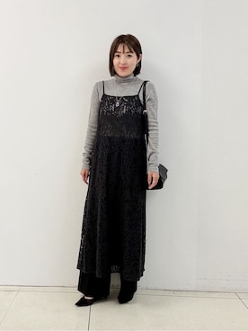 yoshiyaさん（レディース・155cm）の冬コーディネート