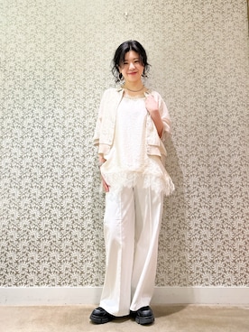 「KATHARINE ROSS（キャサリンロス）のアイテム」を使った、megmiさん（レディース・154cm）の春コーディネート