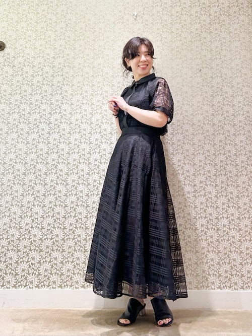 ブラウス シャツ 「KATHARINE ROSS」シアーチェックシャツ レディース KATHARINE ROSS ブラウス シャツ 「KATHARINE ROSS」シアー