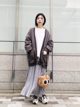 megmiさん（レディース・154cm）の春コーディネート