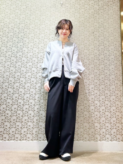 【KATHARINE ROSS】CAHORS裏毛2WAYトップス