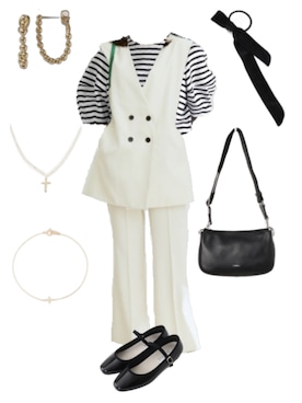 mamamaiさん（レディース・159cm）の春コーディネート