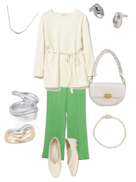 mamamaiさん（レディース・159cm）の春コーディネート