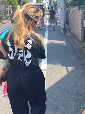 「鬼滅の刃」｜ぷっくるさん（レディース・145cm）の夏コーディネート