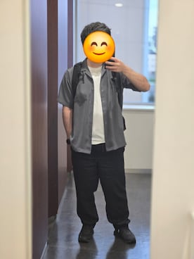 「ZARA MANのアイテム」を使った、Y's collection roomさん（メンズ・163cm）の夏コーディネート