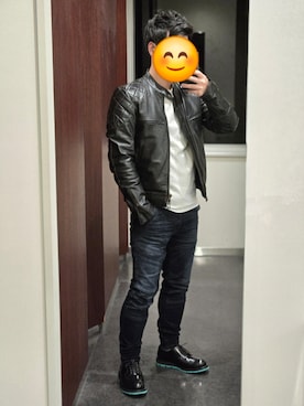 「G-STAR（ジースター）のアイテム」を使った、Y's collection roomさん（メンズ・163cm）の春コーディネート