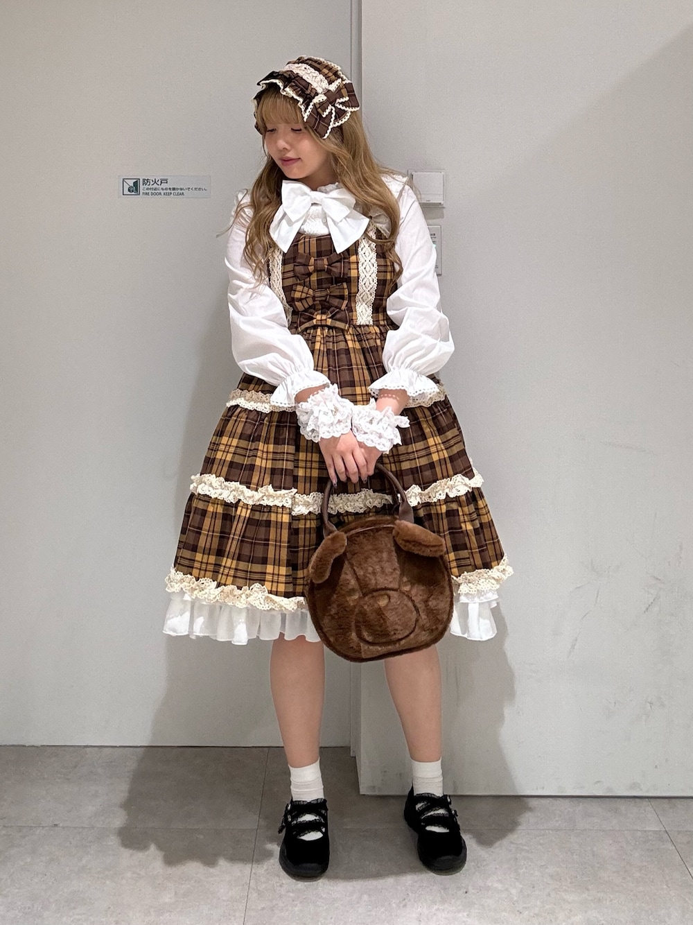 axes femme kawaii（アクシーズファムカワイイ）の「タータンチェック