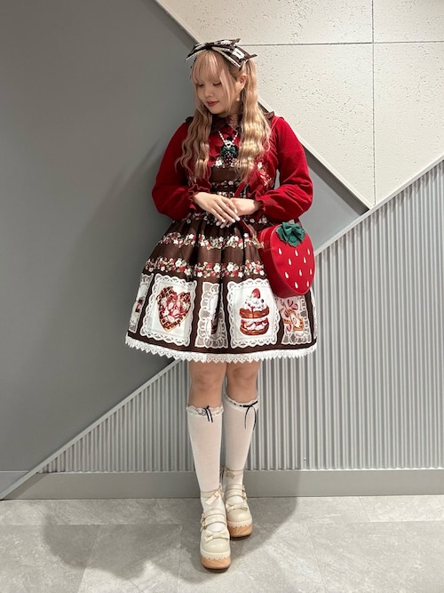 Chalmiere（シャルミエール） ブラウス シャツ プチリボン丸襟ブラウス