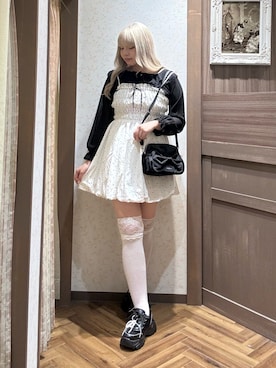 「アイテム（チュニック）」を使った、kanaeさん（レディース・169cm）の秋コーディネート