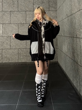 「アイテム（パンプス）」を使った、kanaeさん（レディース・169cm）の秋コーディネート