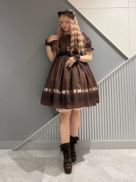 「Chalmiere（シャルミエール）のアイテム」を使った、kanaeさん（レディース・170cm）の冬コーディネート