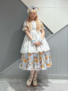 「Chalmiere（シャルミエール）のアイテム」を使った、kanaeさん（レディース・170cm）の夏コーディネート