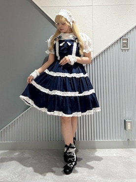 「Chalmiere（シャルミエール）のアイテム」を使った、kanaeさん（レディース・170cm）の春コーディネート