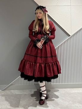 「Chalmiere（シャルミエール）のアイテム」を使った、kanaeさん（レディース・170cm）の冬コーディネート