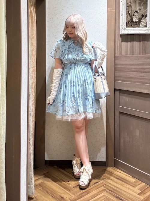 Viviana Mini One-piece★韓国人気★[Grace U] yenangnang ワンオフショルダーミニワンピース/ニットワンピース