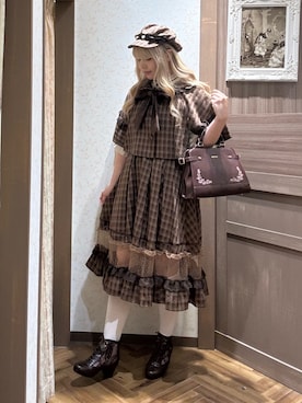 「アイテム（ボストンバッグ）」を使った、kanaeさん（レディース・169cm）の夏コーディネート