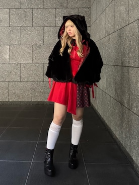 「アイテム（その他アウター）」を使った、kanaeさん（レディース・169cm）の秋コーディネート