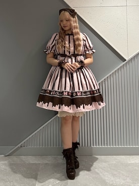 「Chalmiere（シャルミエール）のアイテム」を使った、kanaeさん（レディース・170cm）の冬コーディネート