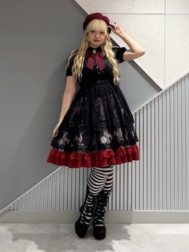 「NIBBLE POISON（ニブルポイズン）のアイテム」を使った、kanaeさん（レディース・170cm）の夏コーディネート