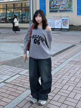 「OLD ORDER（オールドオーダー）のアイテム」を使った、Rannyさん（レディース・159cm）の春コーディネート