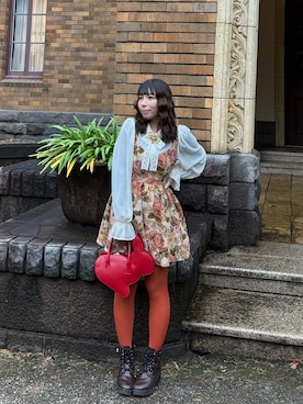 「アイテム（ブーツ）」を使った、Rannyさん（レディース・159cm・10代）の冬コーディネート