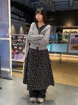 「OLD ORDER（オールドオーダー）のアイテム」を使った、Rannyさん（レディース・159cm）の春コーディネート