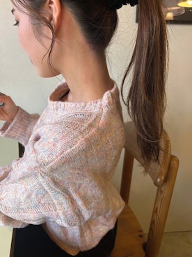 「SALTMINT（ソルトミント）のアイテム」を使った、YUIさん（レディース・152cm）の冬コーディネート