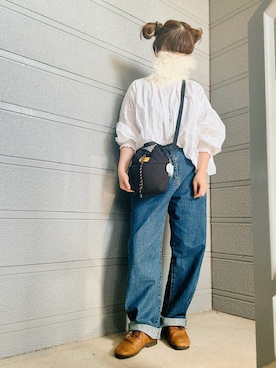 「KiU（キウ）のアイテム」を使った、nyamacoさん（レディース・158cm）の秋コーディネート