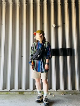 「G-SHOCK（ジーショック）のアイテム（腕時計）」を使った、nyamacoさん（レディース・158cm）の秋コーディネート