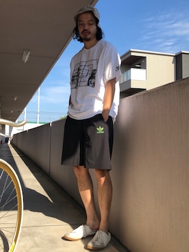 トヲルさん（メンズ・180cm）の夏コーディネート