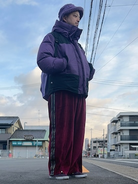 「LEH（レー）のアイテム」を使った、トヲルさん（メンズ・180cm）の冬コーディネート