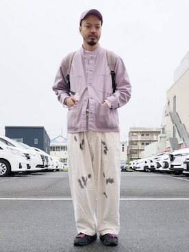 「KANGOL（カンゴール）のアイテム」を使った、トヲルさん（メンズ・180cm）の春コーディネート