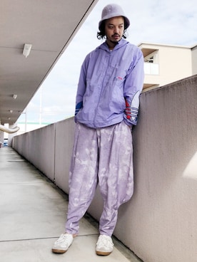 「KANGOL（カンゴール）のアイテム」を使った、トヲルさん（メンズ・180cm）の秋コーディネート