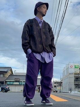 「JOURNAL STANDARD relume（ジャーナルスタンダード　レリューム）のアイテム（ジャケット/アウター）」を使った、トヲルさん（メンズ・180cm）の秋コーディネート