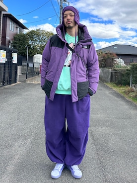 「FUNALIVE（ファンアライブ）のアイテム（帽子）」を使った、トヲルさん（メンズ・180cm）の冬コーディネート