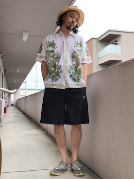 トヲルさん(メンズ・180cm)の夏コーディネート