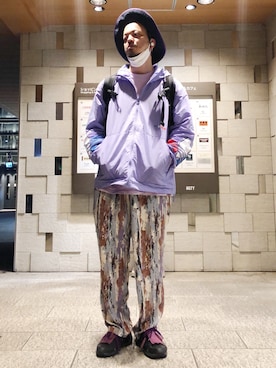 「adidas（アディダス）のアイテム（ジャケット/アウター）」を使った、トヲルさん（メンズ・180cm）の春コーディネート